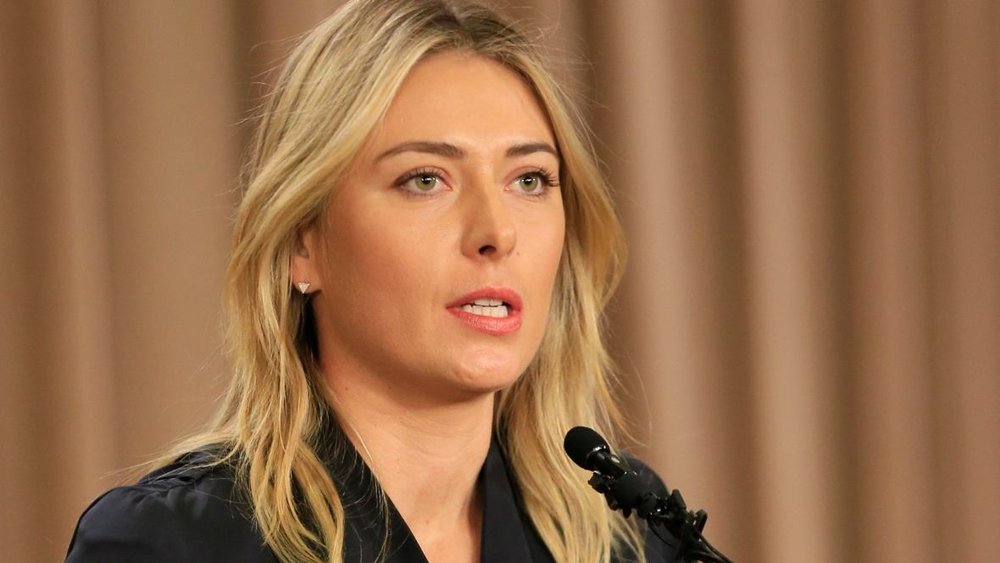 Her father's hard work and commitment inspired Sharapova to work hard in her tennis lessons as such a young age.
