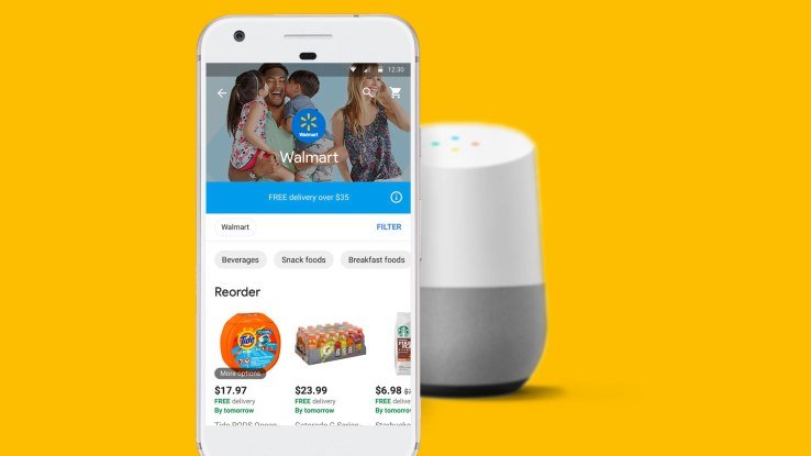 Customers Can Now Order Walmart Products Through Google Voice Assistant