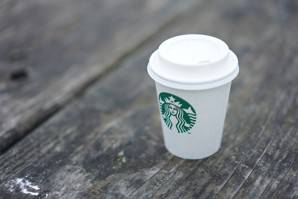 The Starbucks logo, which underwent several changes since its creation in 1971, is often thought as a mermaid when it is, in fact, a siren, often depicted with two wings or, in this case, tails.