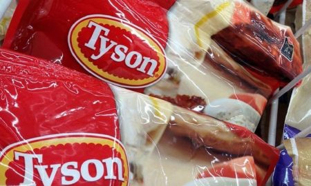 Are there bugs in Tyson Foods?