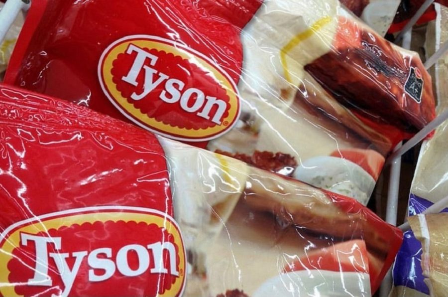Are there bugs in Tyson Foods?